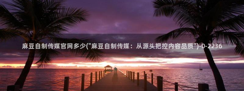 麻豆传媒直播app官网：麻豆自制传媒官网多少(\