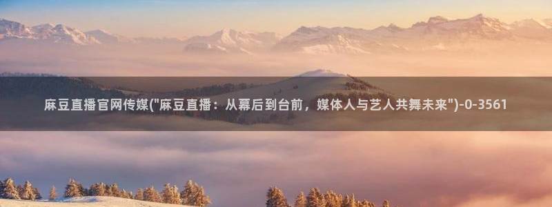 麻豆传媒官网app污