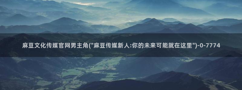 麻豆传媒官网论坛